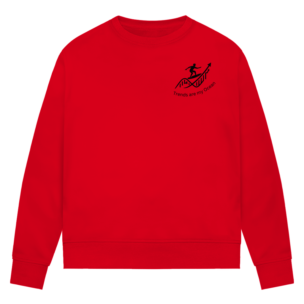 Damen Premium Bio Sweatshirt Trends are my Ocean