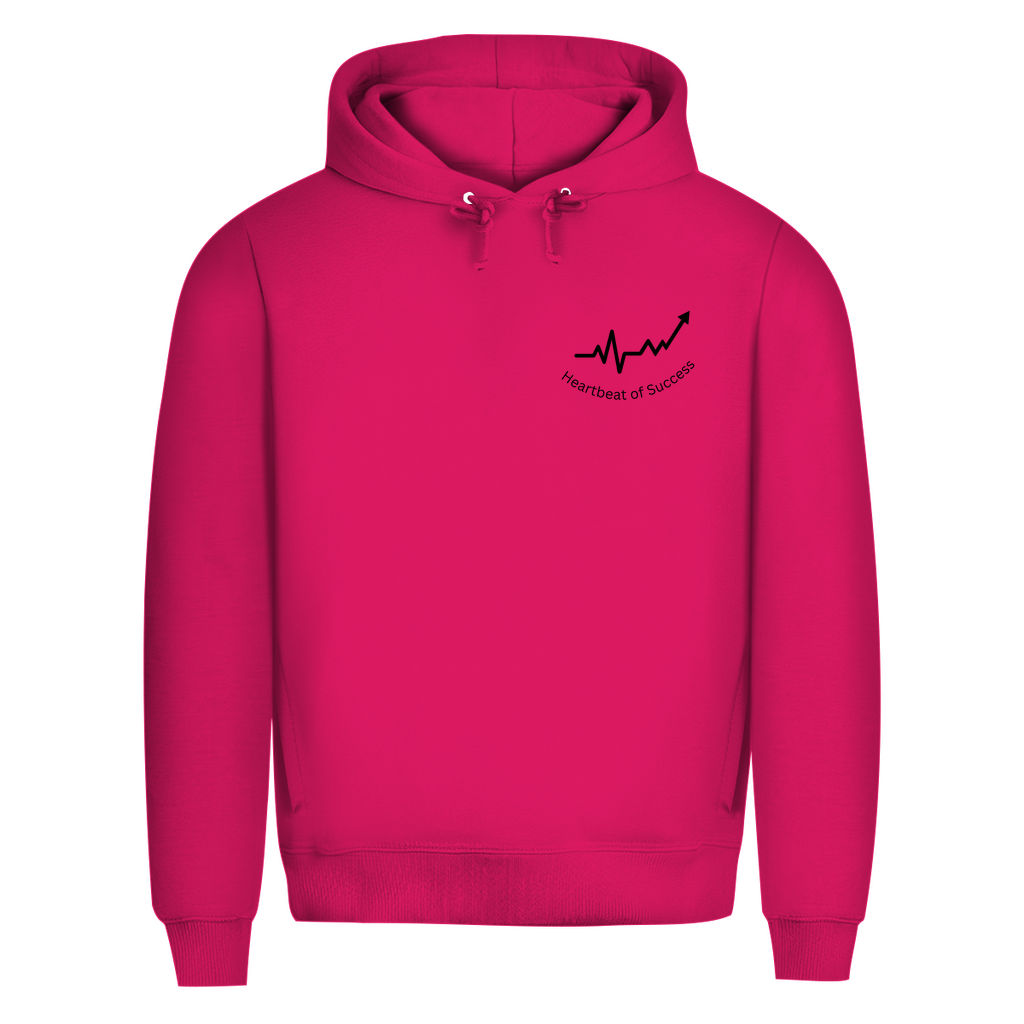 Herren Premium Bio Hoodie Heartbeat of Success