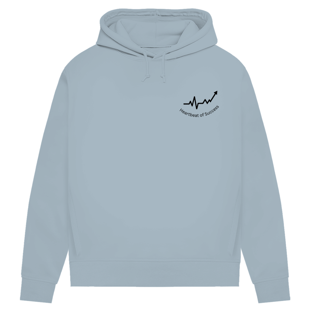 Damen Premium Bio Hoodie Heartbeat of Success