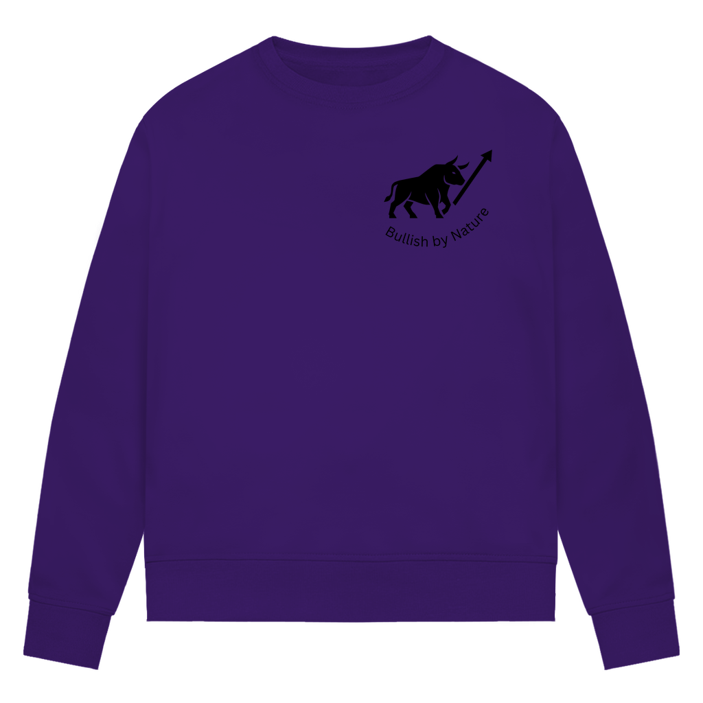 Damen Premium Bio Sweatshirt Bullish by Nature