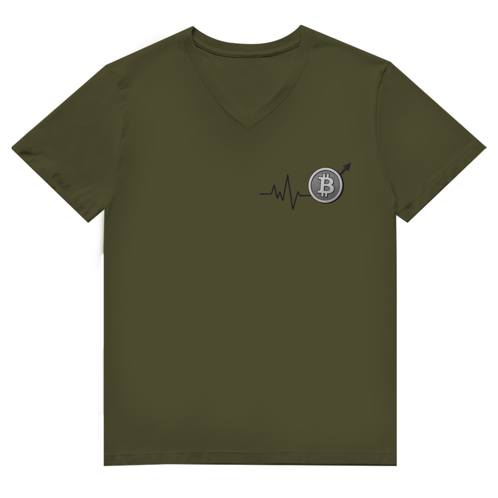 Herren Premium Bio V-Neck T-Shirt EKG