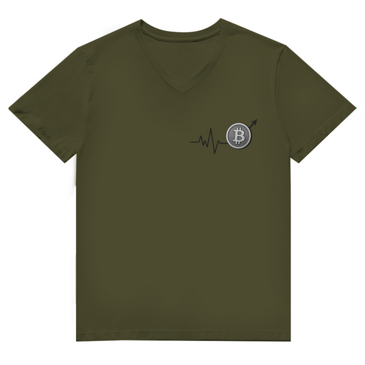 Herren Premium Bio V-Neck T-Shirt EKG