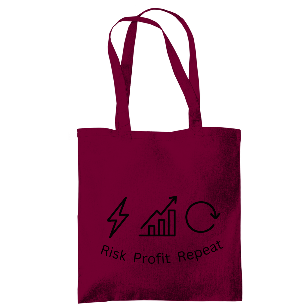 Tragetasche Risk Profit Repeat