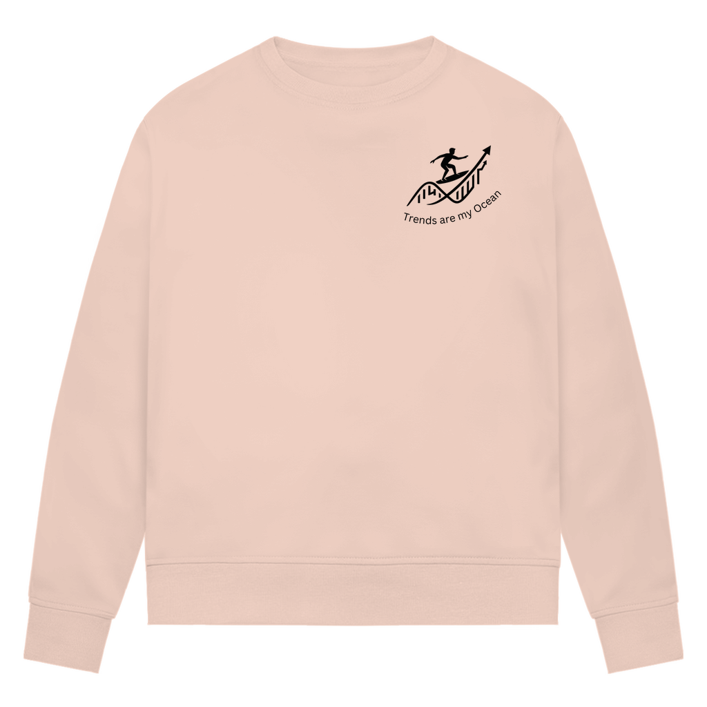 Damen Premium Bio Sweatshirt Trends are my Ocean