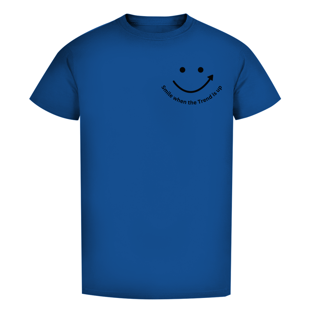 Herren Premium Bio T-Shirt Smile when the Trend is up