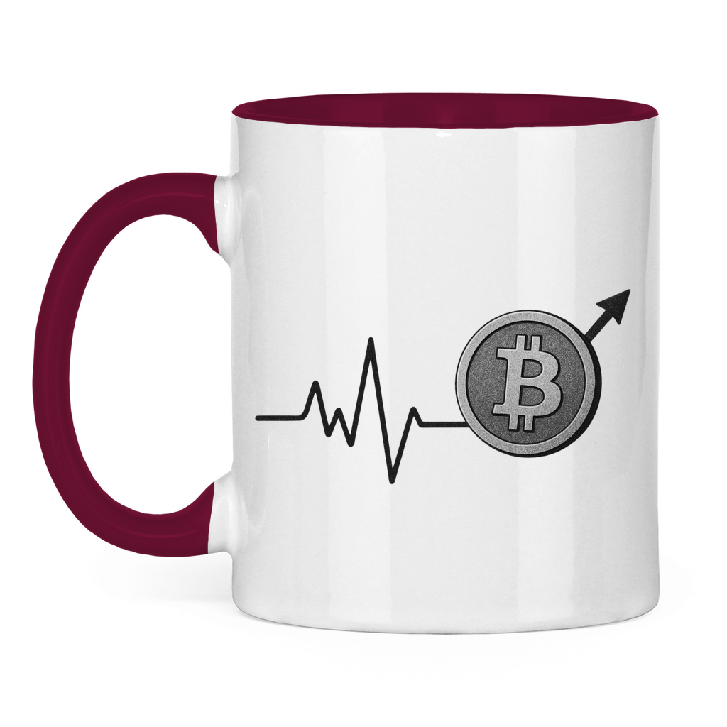 Tasse zweifarbig EKG