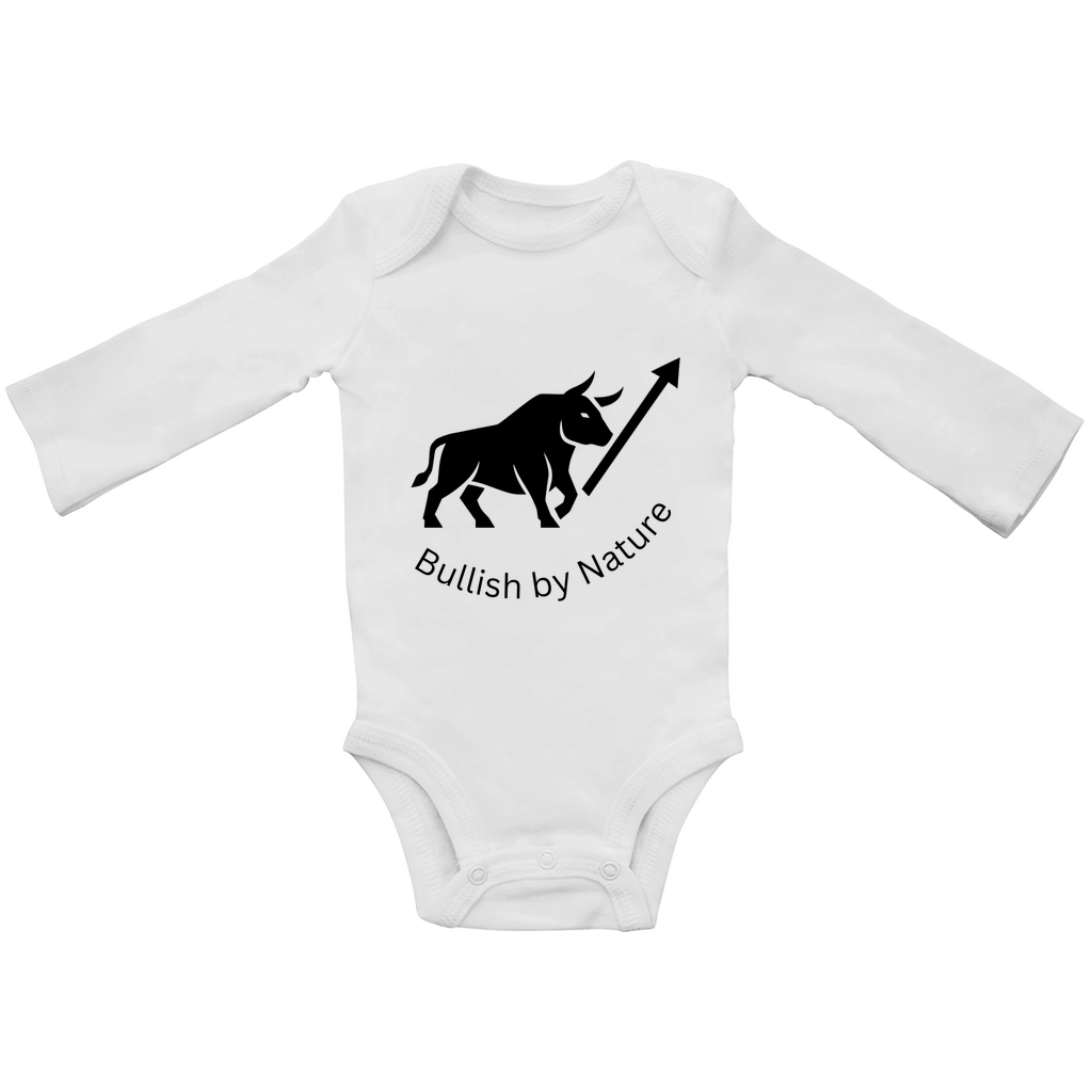 Baby Bio Bodysuite Langarm Bullish by Nature