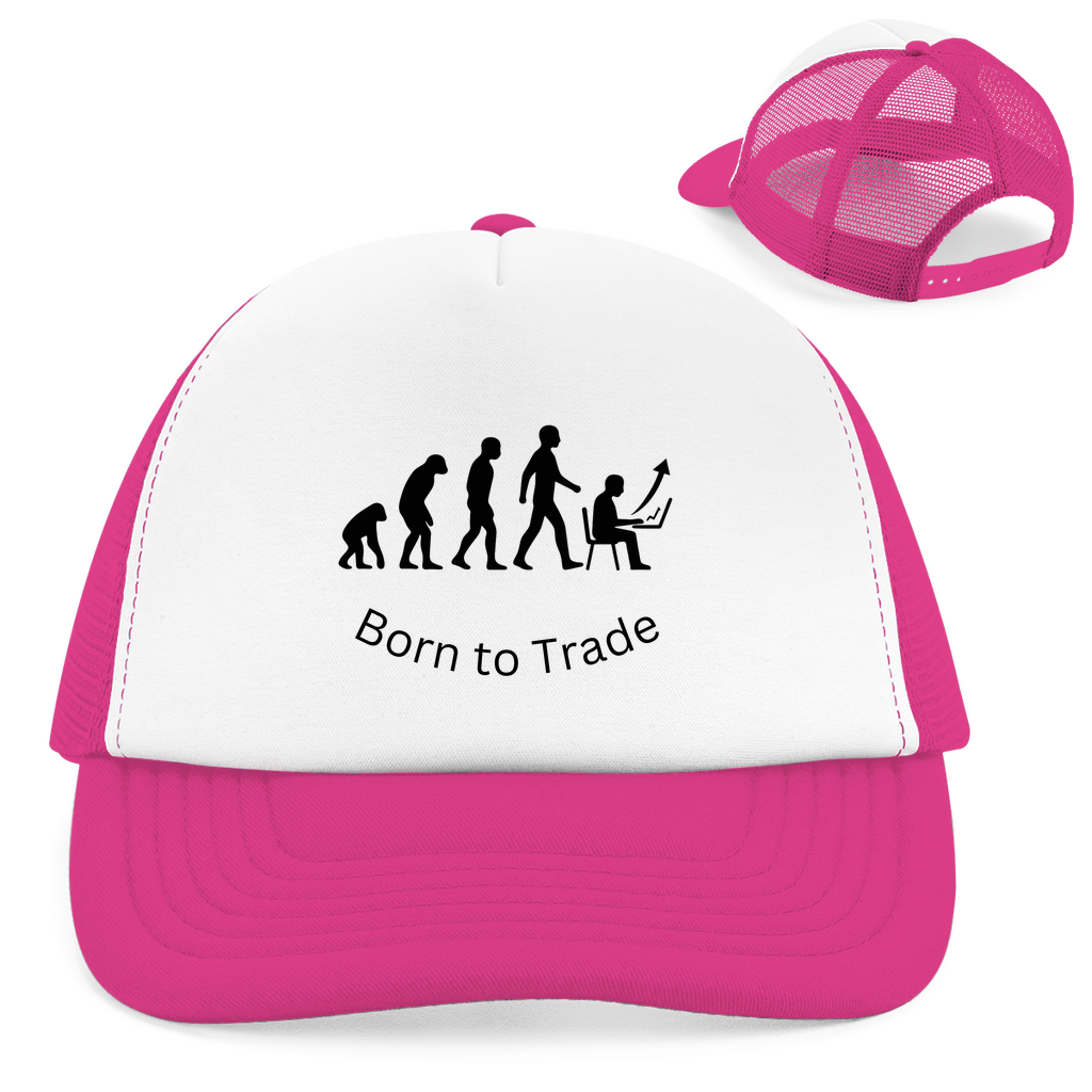 Retro Trucker Cap Born to Trade
