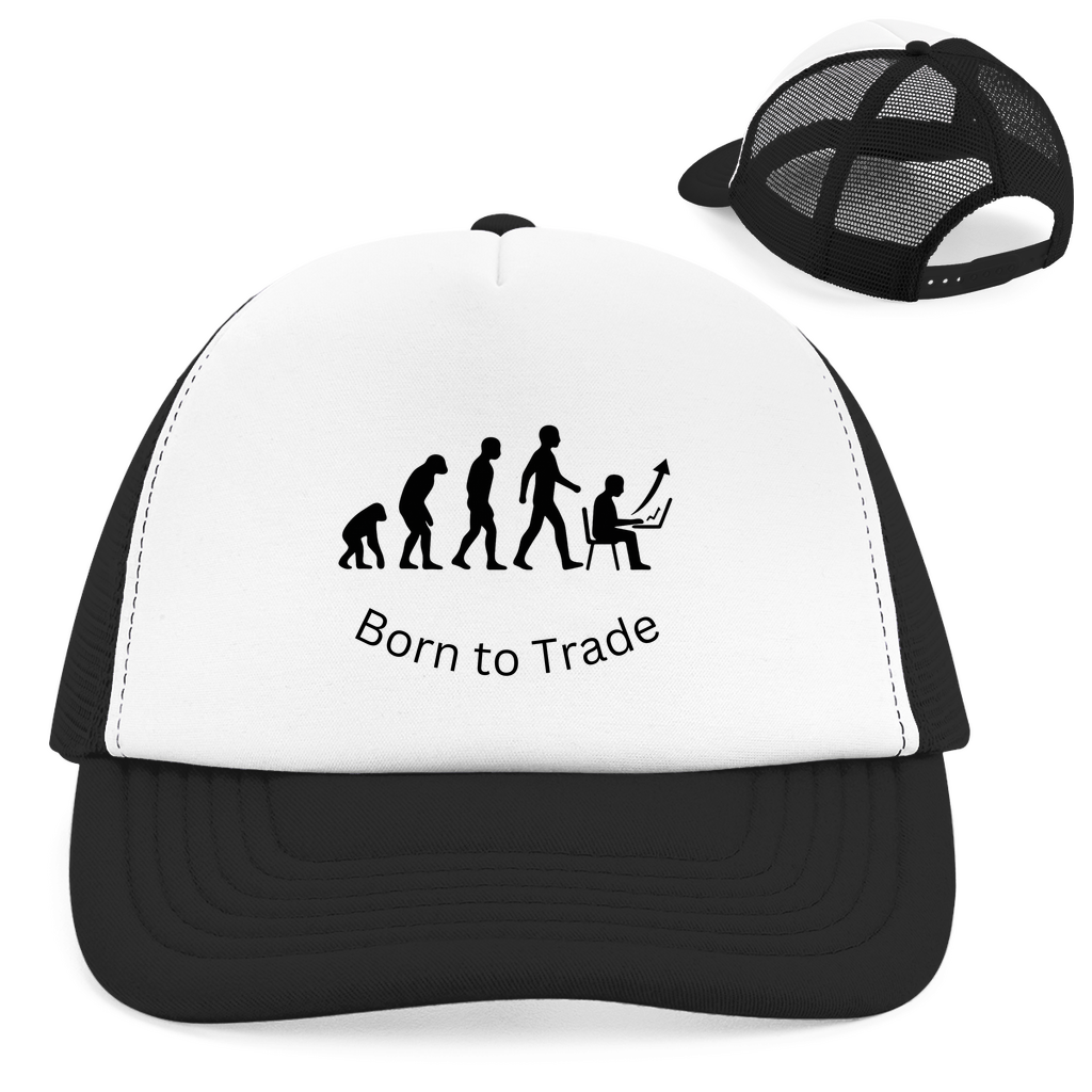 Retro Trucker Cap Born to Trade