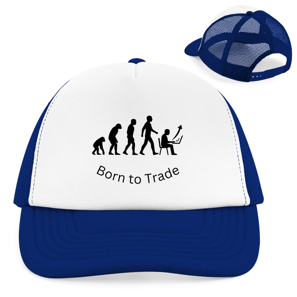 Retro Trucker Cap Born to Trade