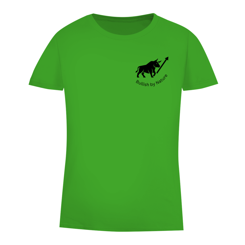 Damen Premium Bio T-Shirt Bullish by Nature