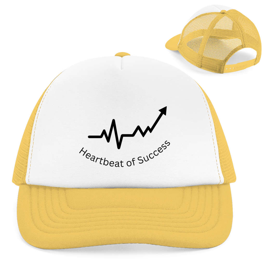 Retro Trucker Cap Heartbeat of Success