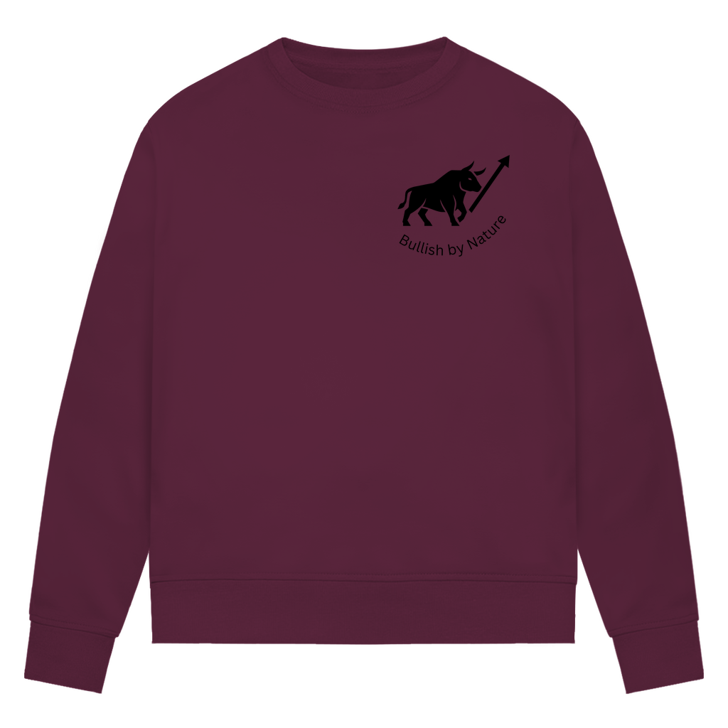 Damen Premium Bio Sweatshirt Bullish by Nature