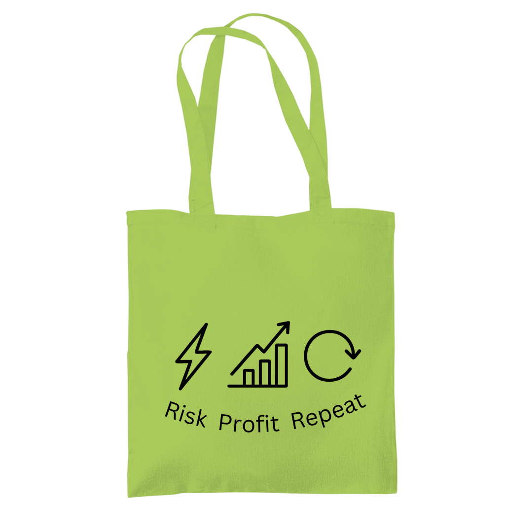 Tragetasche Risk Profit Repeat