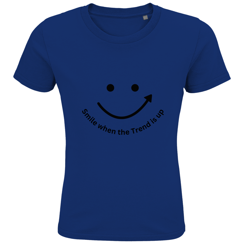 Kids Premium Bio T-Shirt Smile when the Trend is up