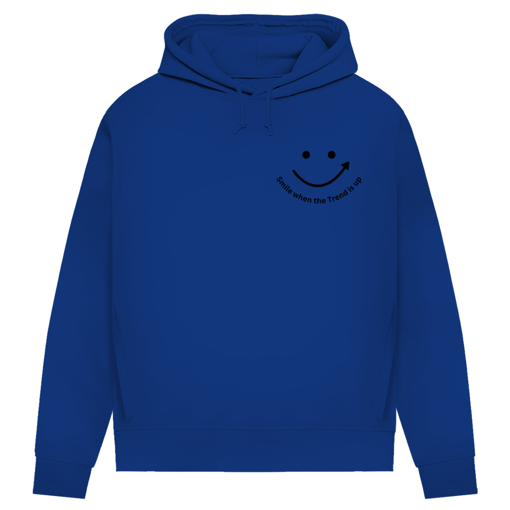 Damen Premium Bio Hoodie Smile when the Trend is up