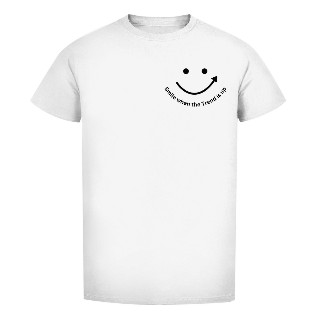 Herren Premium Bio T-Shirt Smile when the Trend is up