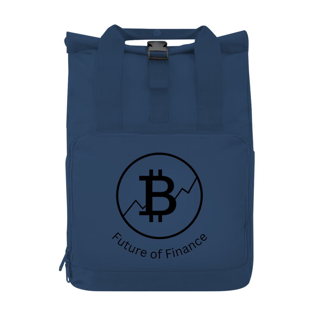 Rucksack mit Seitentasche Future of Finance