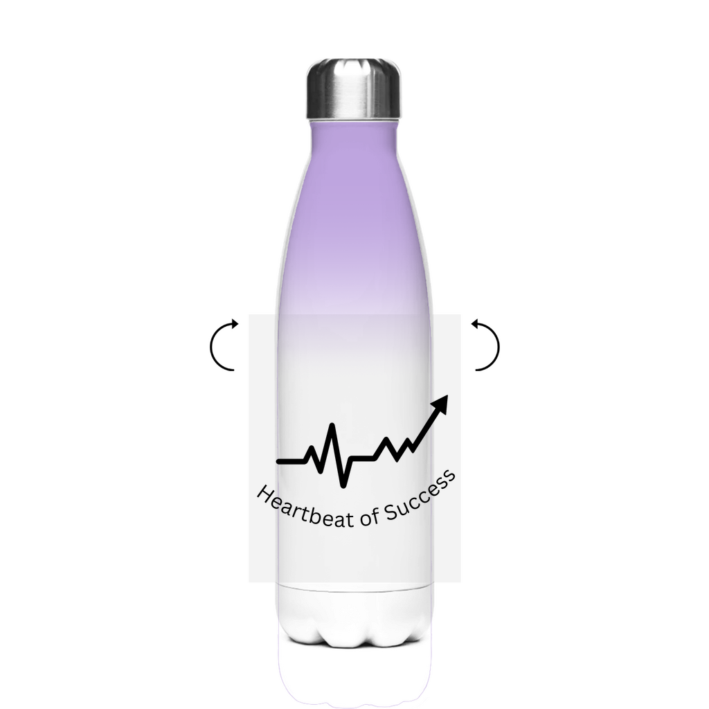 Edelstahl-Thermoflasche Heartbeat of Success