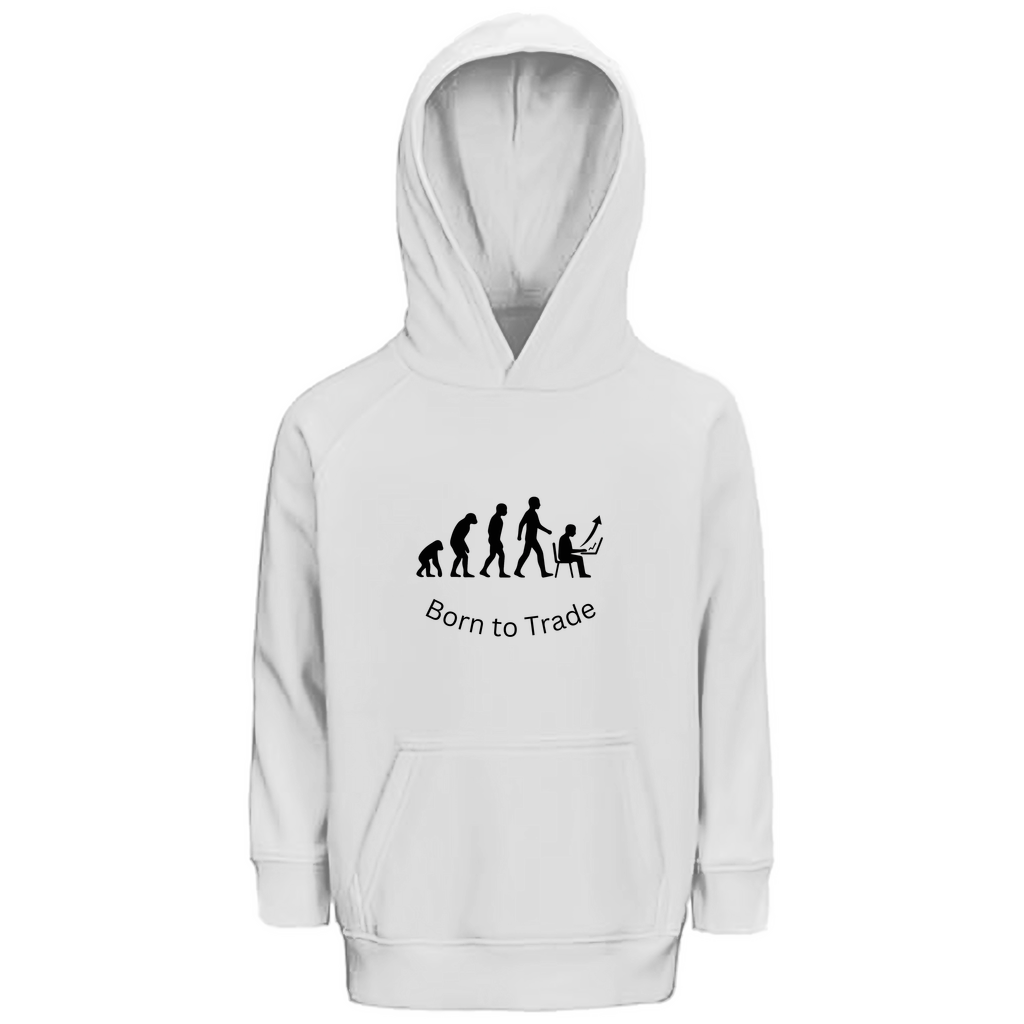 Kinder Premium Bio Hoodie Born to Trade