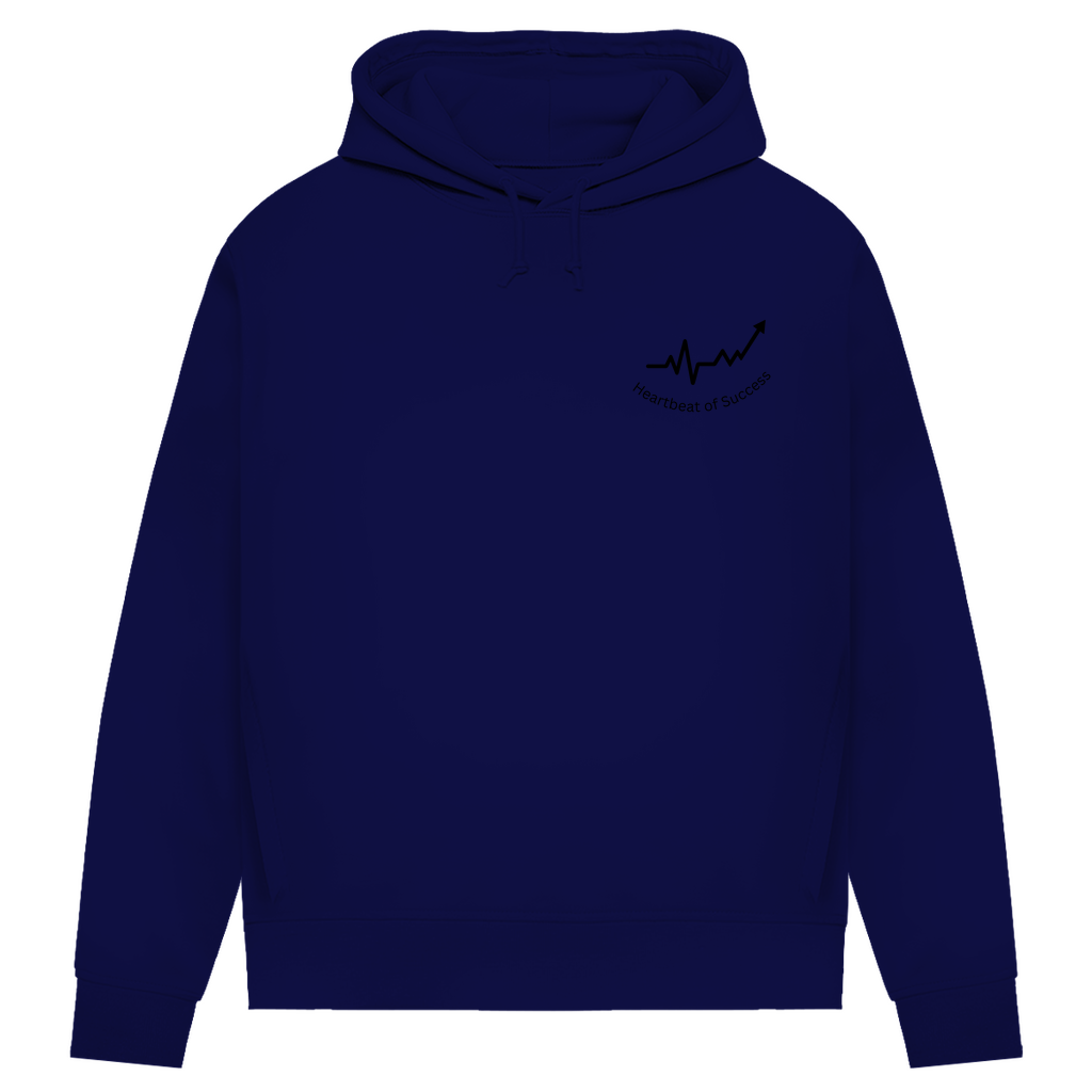 Damen Premium Bio Hoodie Heartbeat of Success