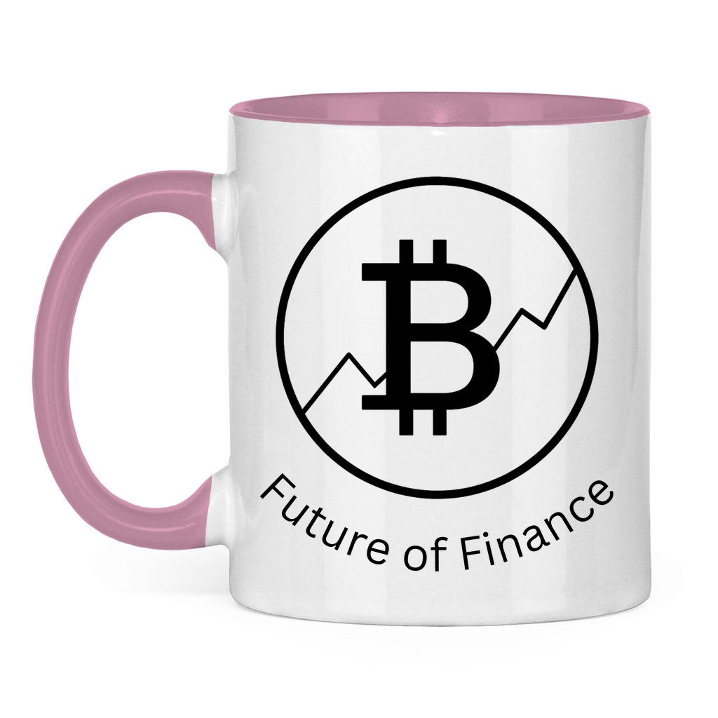 Tasse zweifarbig Future of Finance
