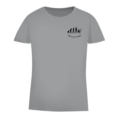 Damen Premium Bio T-Shirt Born to Trade