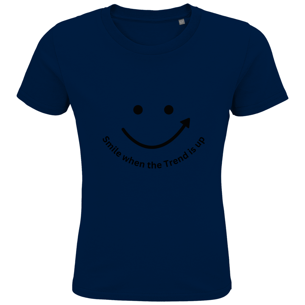 Kids Premium Bio T-Shirt Smile when the Trend is up
