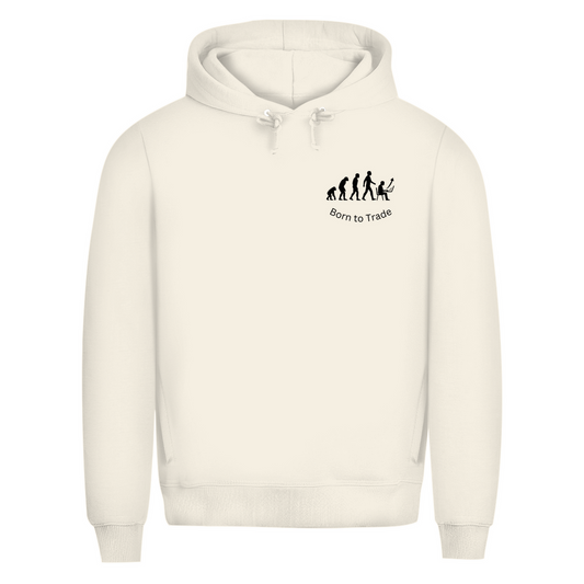 Herren Premium Bio Hoodie Born to Trade