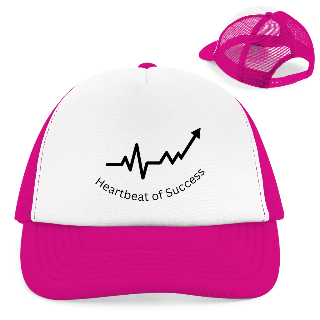 Retro Trucker Cap Heartbeat of Success