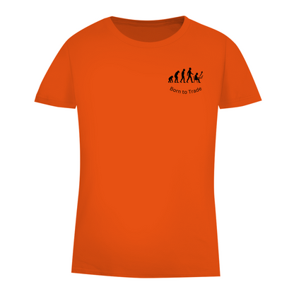 Damen Premium Bio T-Shirt Born to Trade