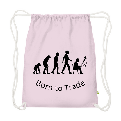 Premium Bio Turnbeutel Born to Trade