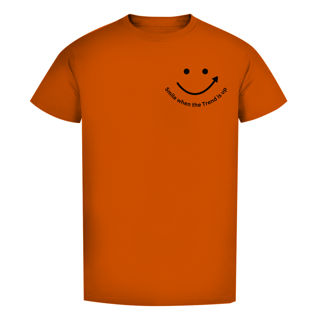 Herren Premium Bio T-Shirt Smile when the Trend is up