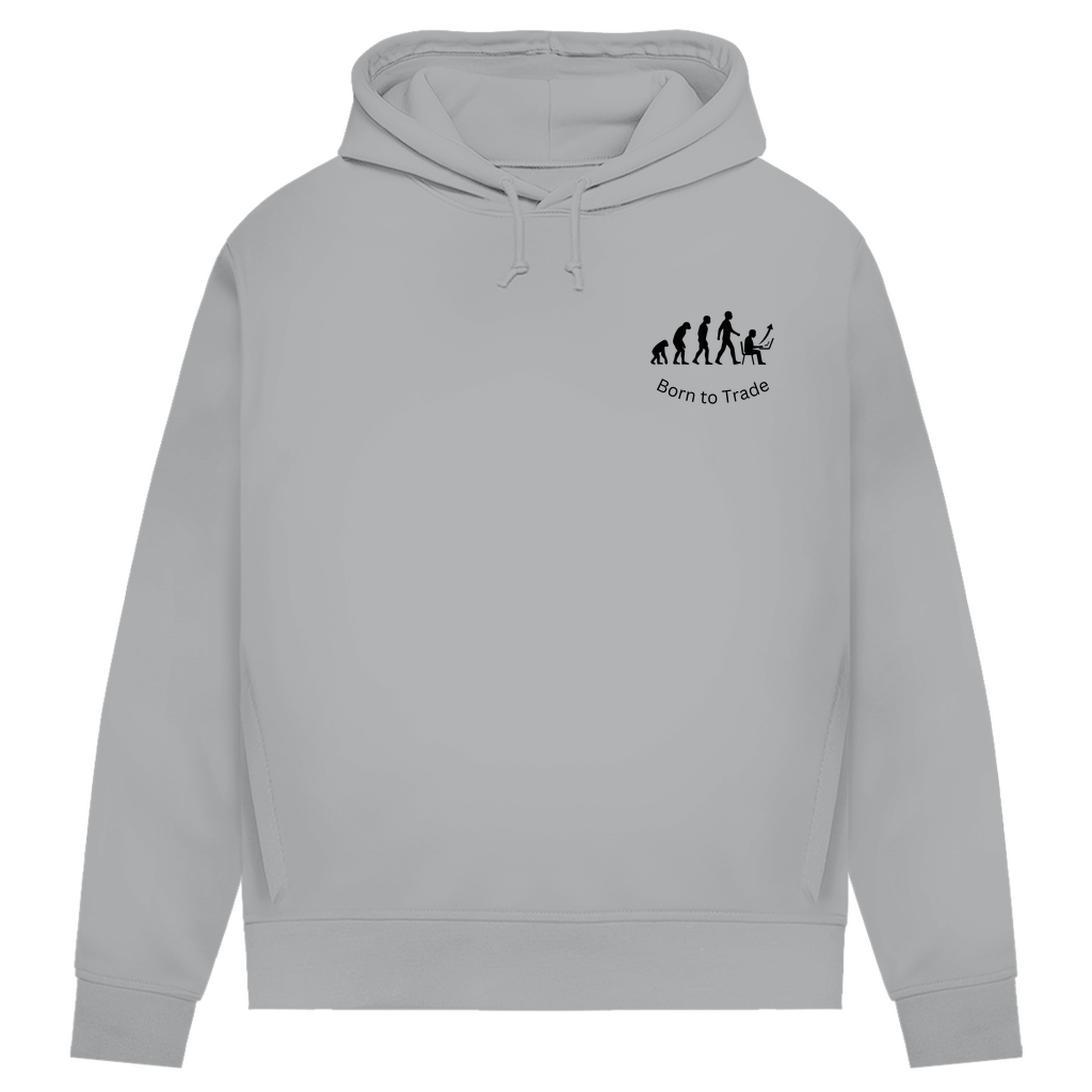 Damen Premium Bio Hoodie Born to Trade