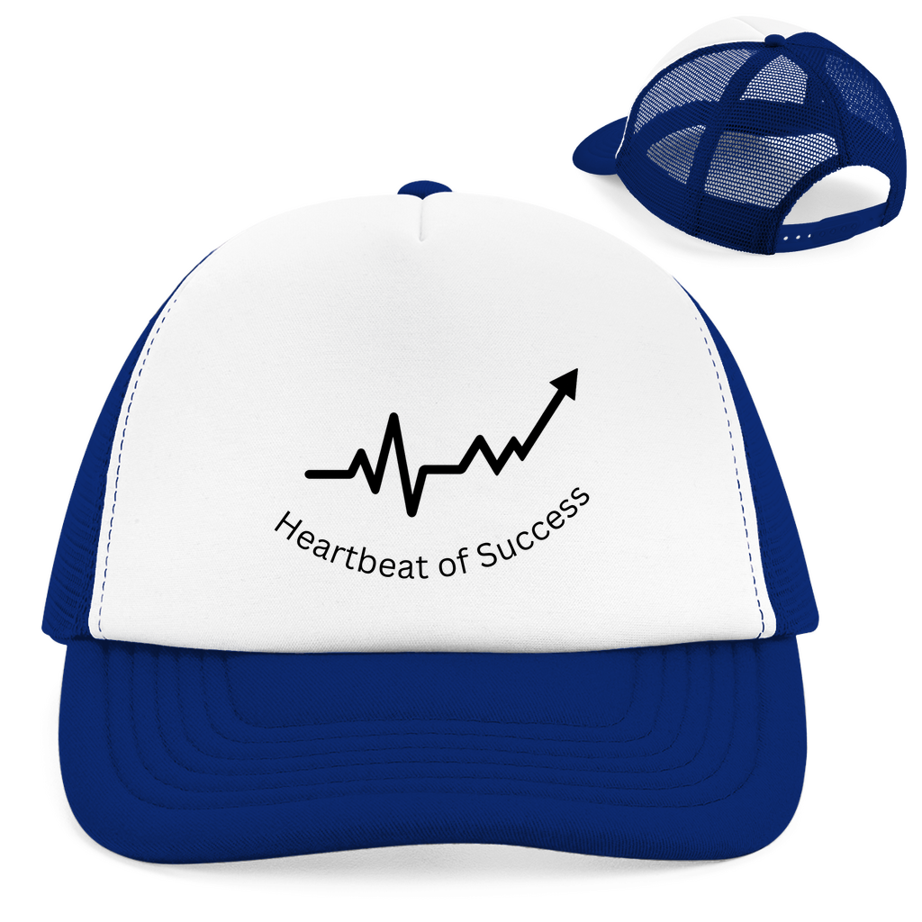 Retro Trucker Cap Heartbeat of Success
