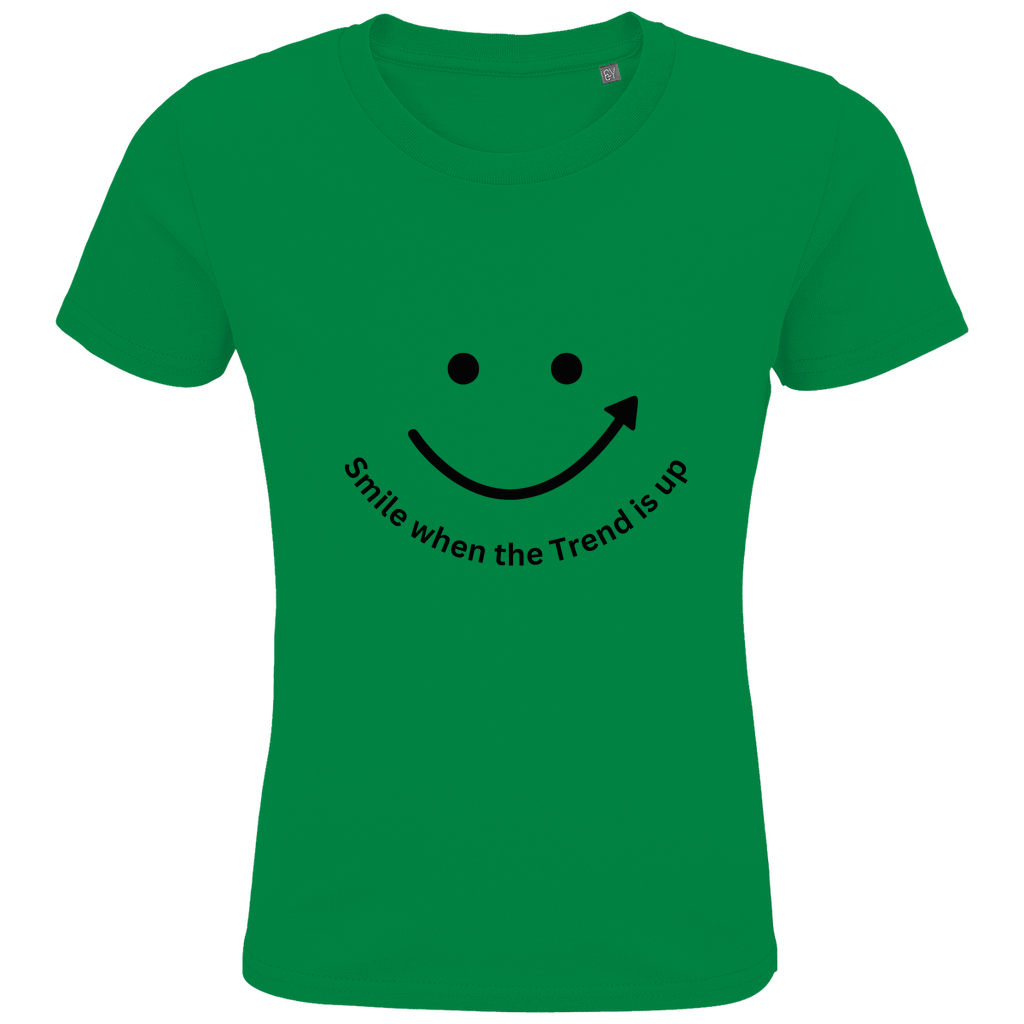 Kids Premium Bio T-Shirt Smile when the Trend is up
