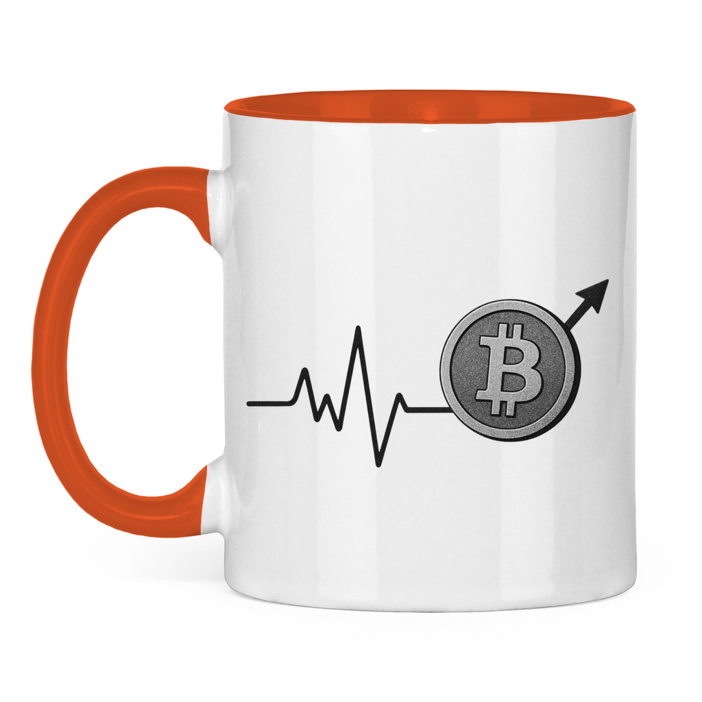 Tasse zweifarbig EKG