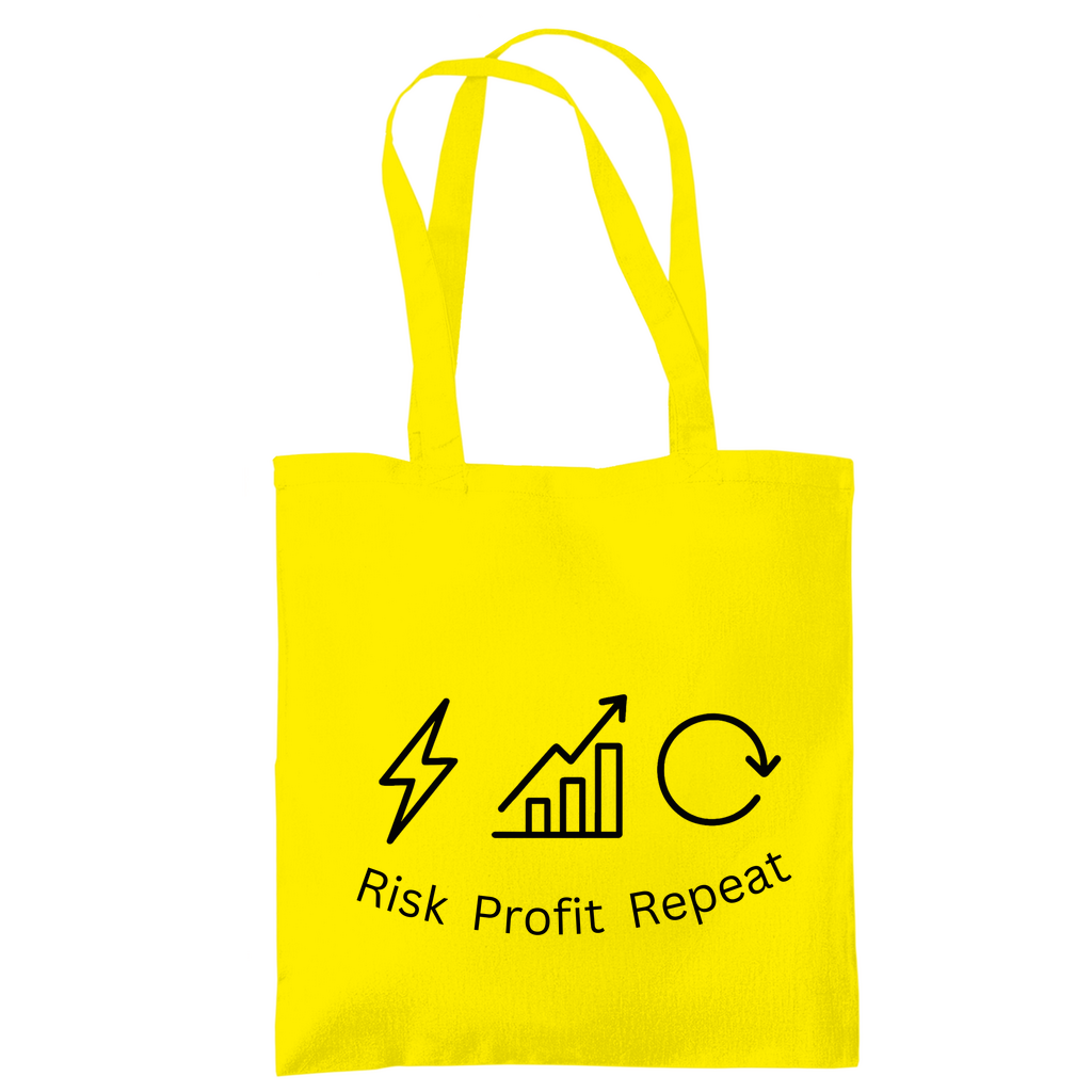 Tragetasche Risk Profit Repeat