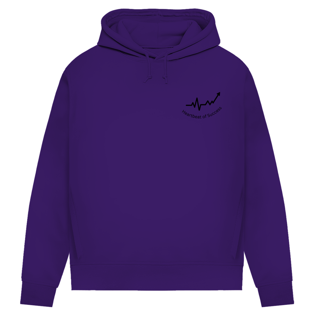 Damen Premium Bio Hoodie Heartbeat of Success