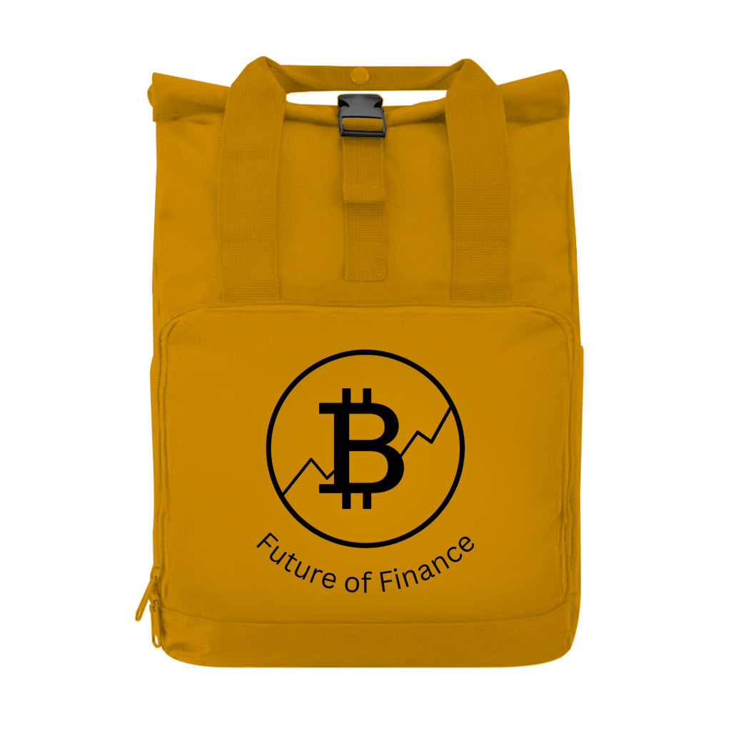 Rucksack mit Seitentasche Future of Finance