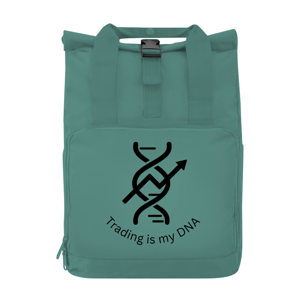 Rucksack mit Seitentasche Trading is my DNA