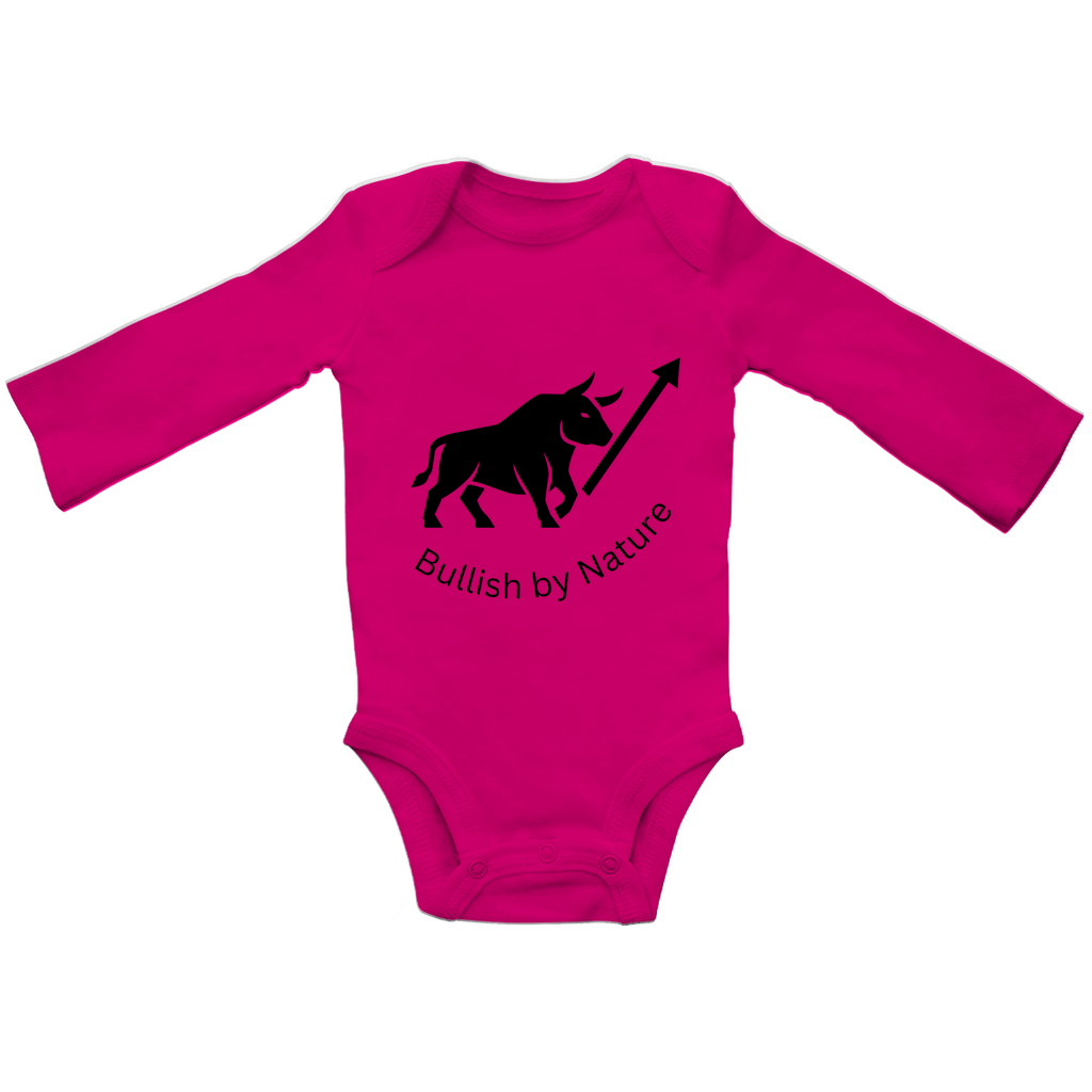 Baby Bio Bodysuite Langarm Bullish by Nature