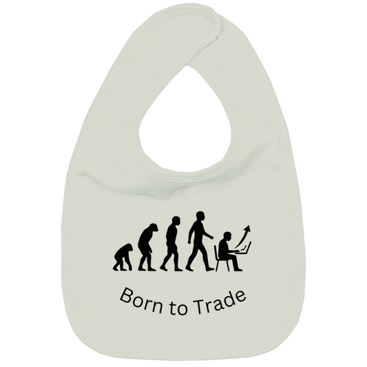 Kinder Bio Lätzchen Born to Trade