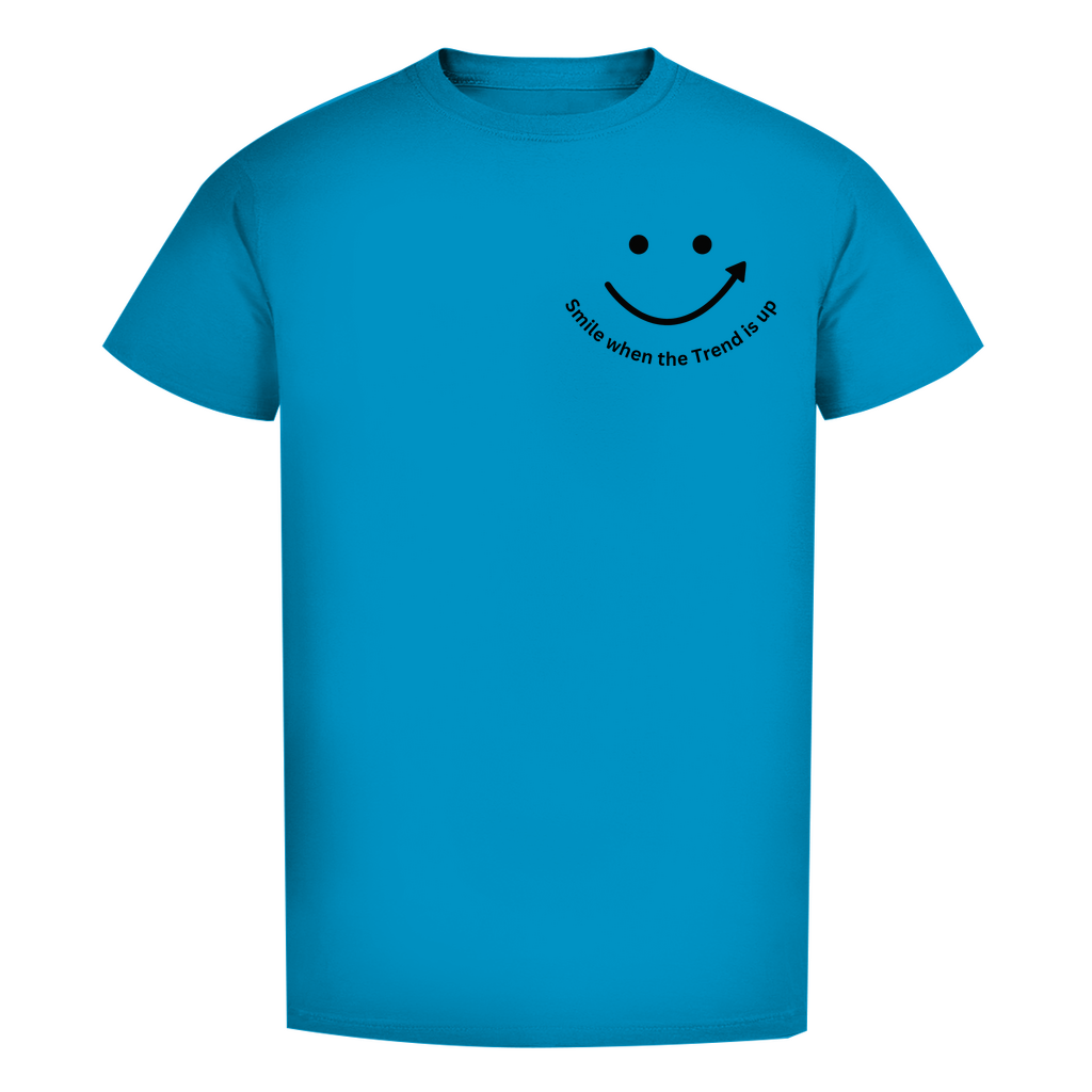 Herren Premium Bio T-Shirt Smile when the Trend is up
