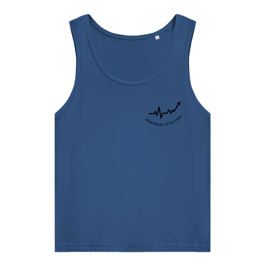 Damen Premium Organic Tank Top Heartbeat of Success