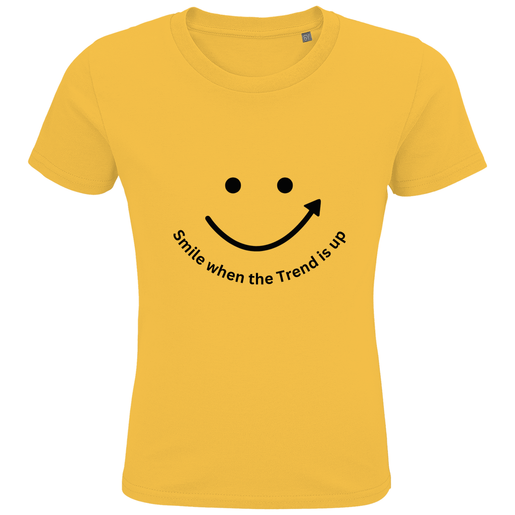 Kids Premium Bio T-Shirt Smile when the Trend is up
