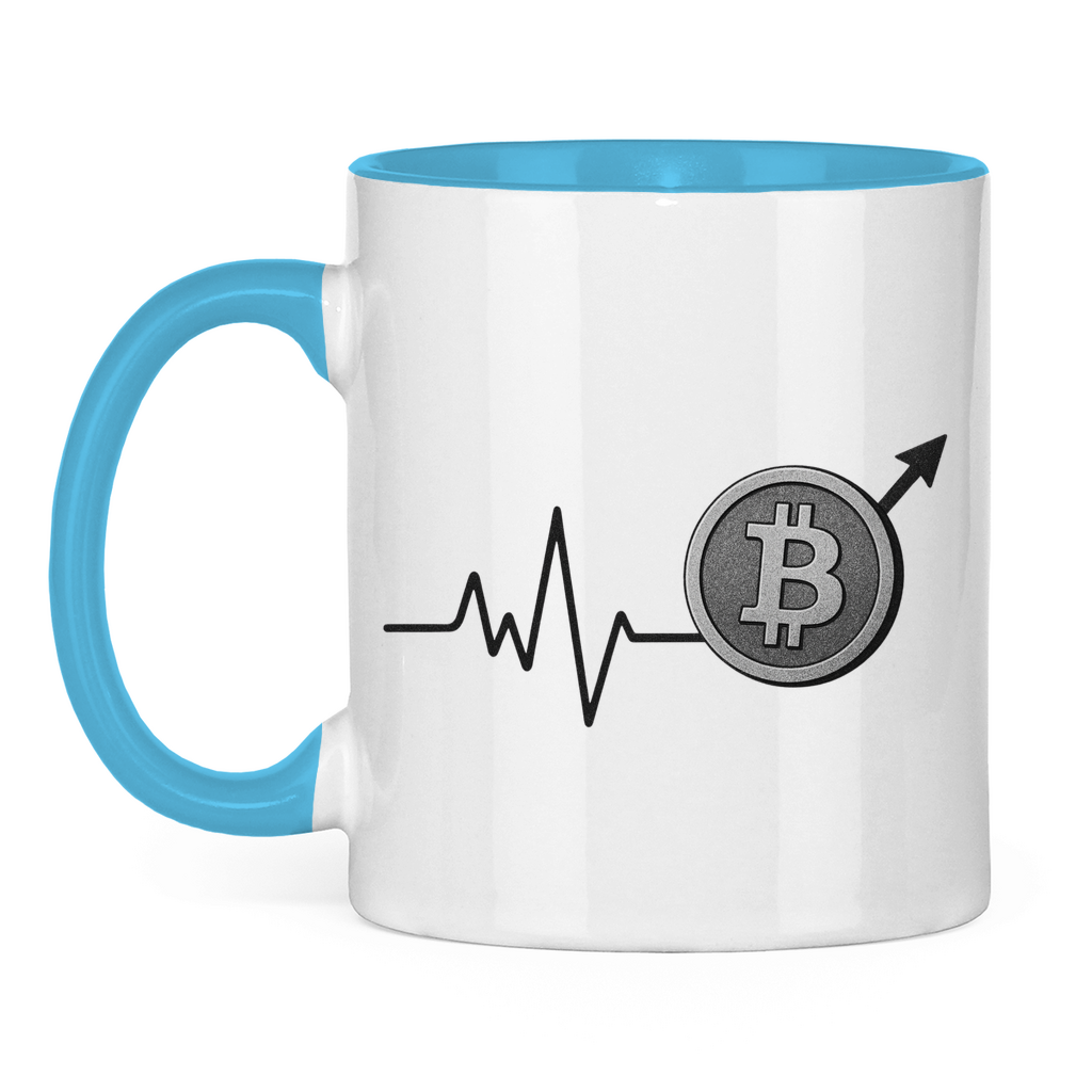 Tasse zweifarbig EKG