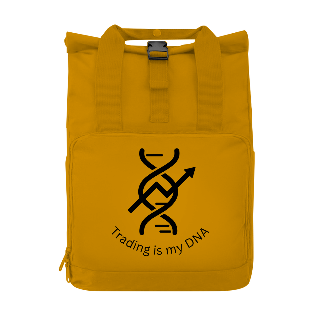 Rucksack mit Seitentasche Trading is my DNA