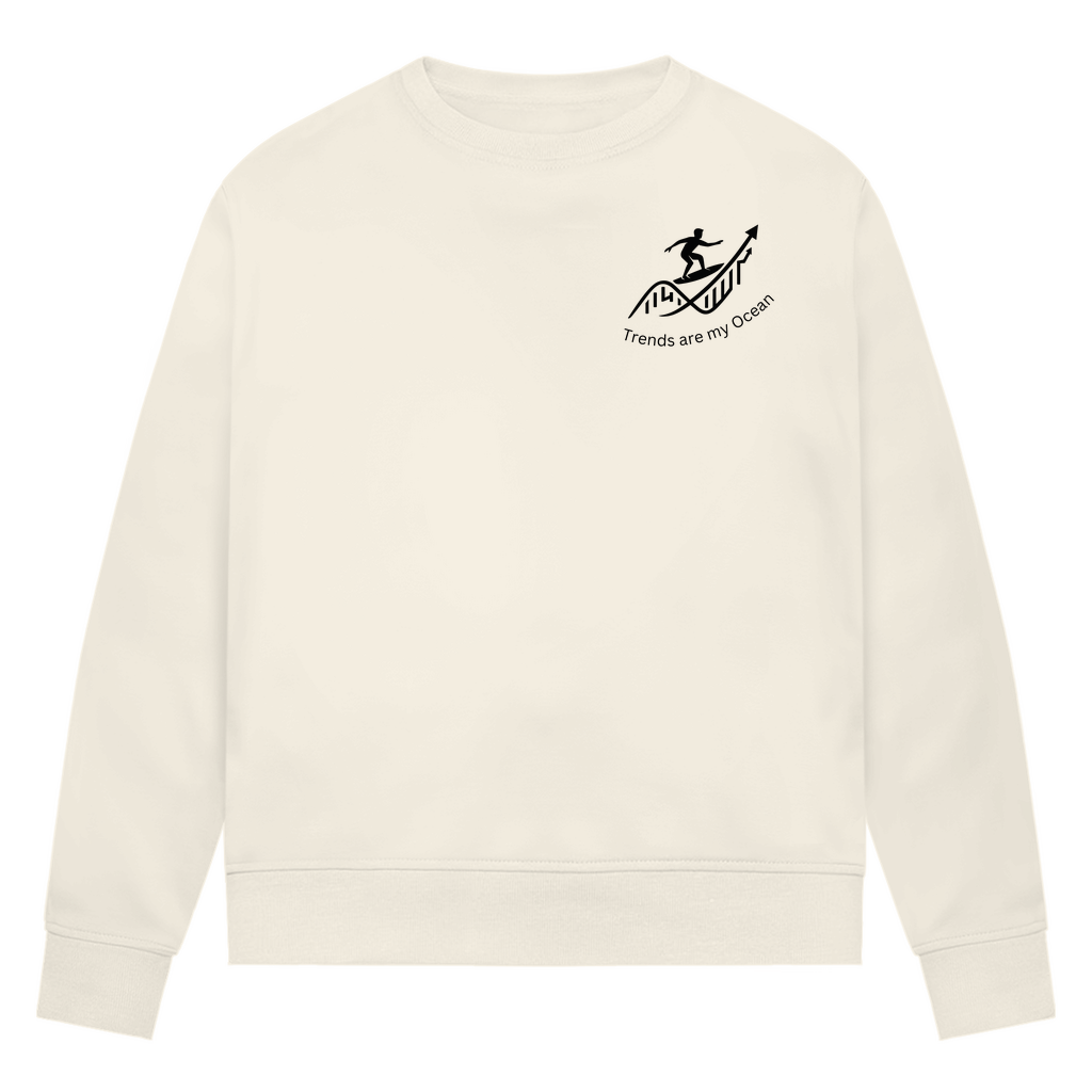 Damen Premium Bio Sweatshirt Trends are my Ocean