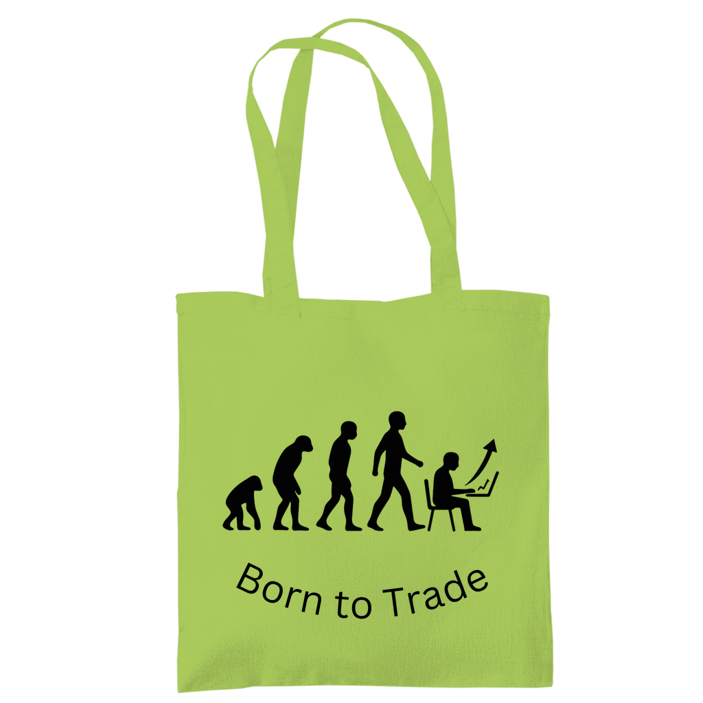 Tragetasche Born to Trade